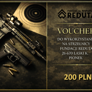 Voucher na strzelnicę 200zł