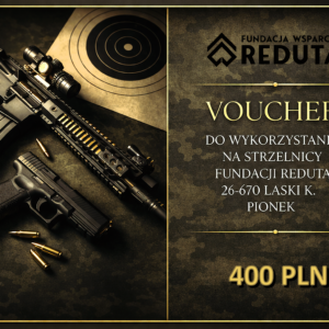 Voucher na strzelnicę 400zł
