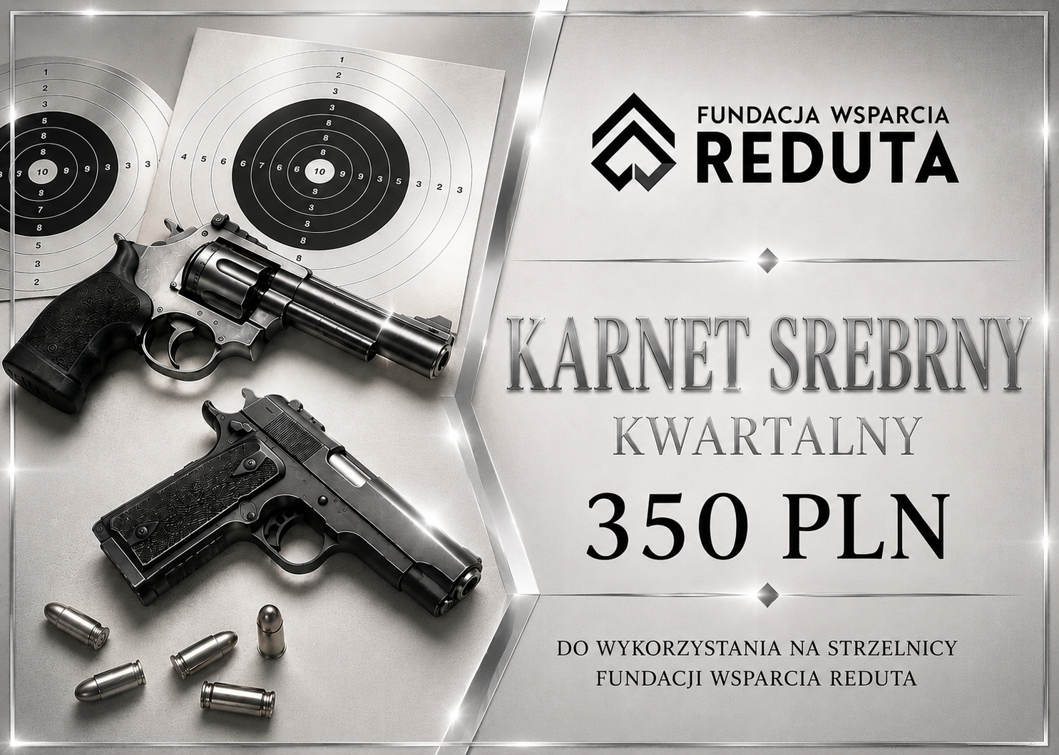 Karnet Srebrny 350 PLN (8h)