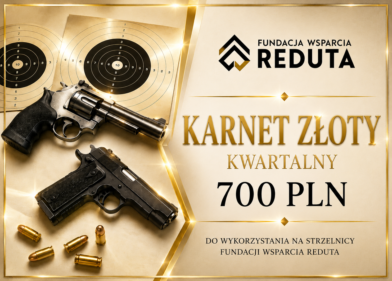Karnet Złoty 700 PLN (18h)